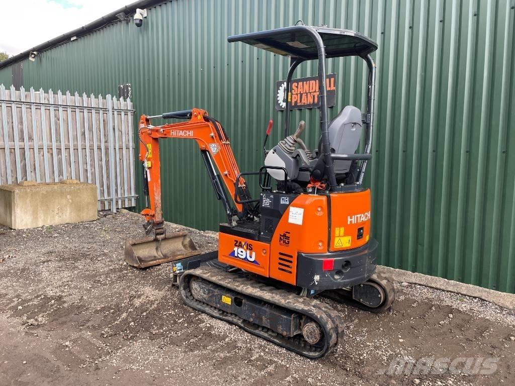 Hitachi ZX 19 U-6 Miniekskavaatorid < 7 t