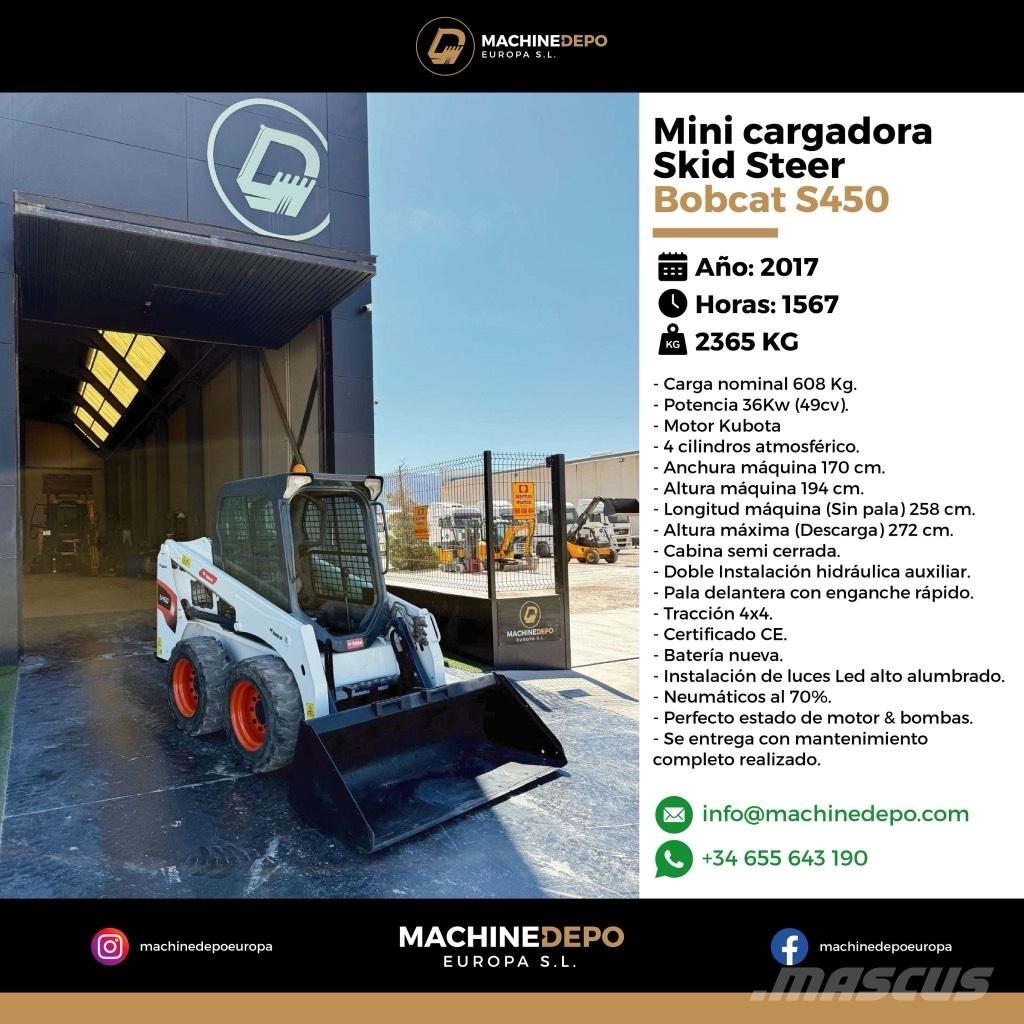 Bobcat S 450 Kompaktlaadurid