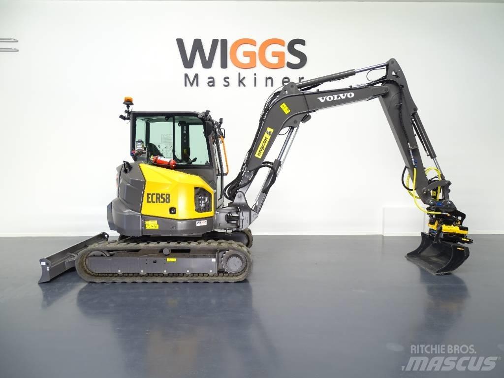Volvo ECR58F Miniekskavaatorid < 7 t