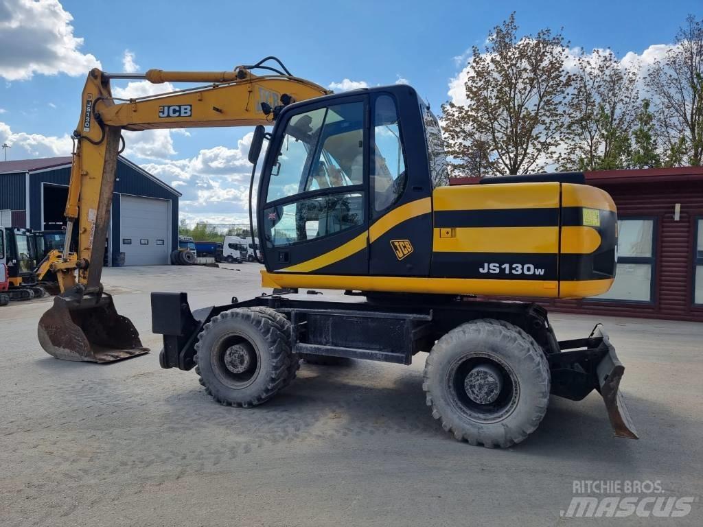 JCB JS 130 W Ratasekskavaatorid