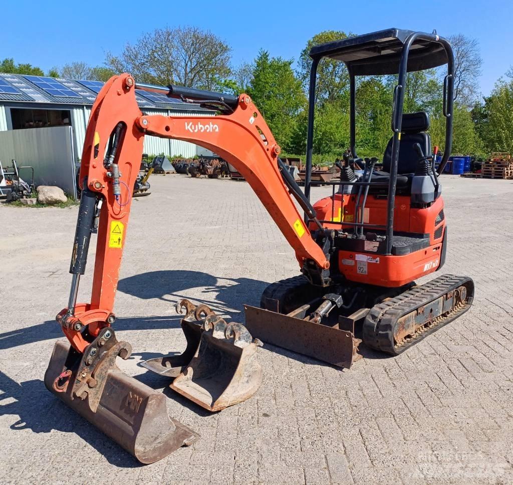 Kubota U 17-3 Miniekskavaatorid < 7 t