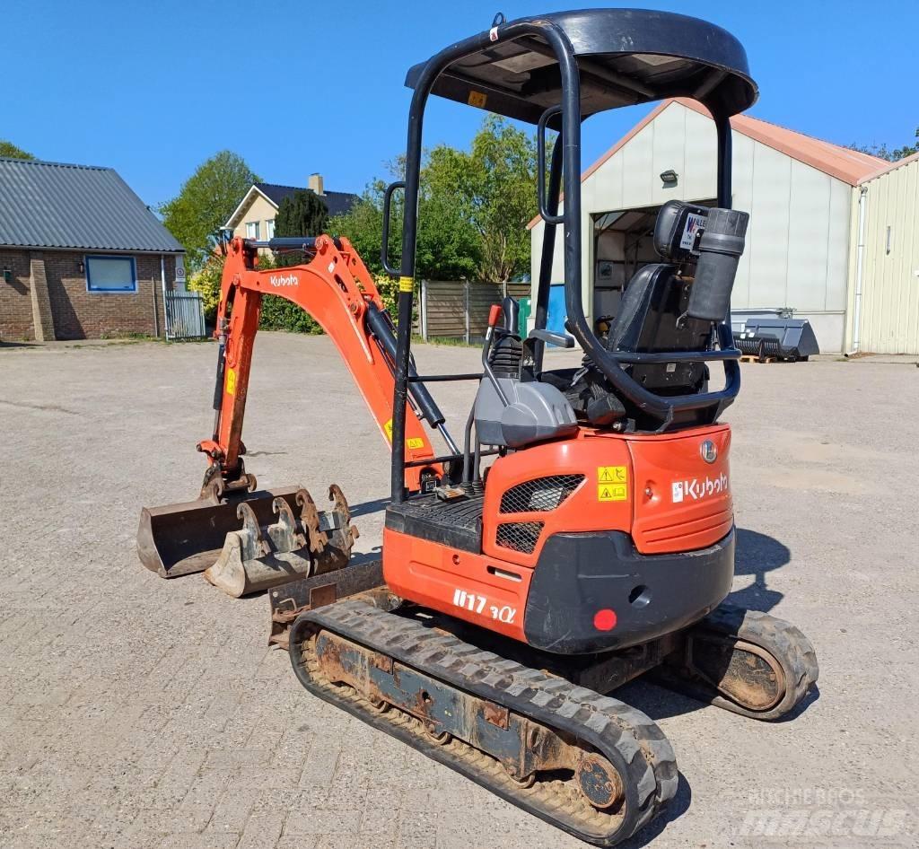 Kubota U 17-3 Miniekskavaatorid < 7 t