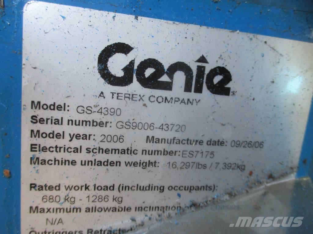 Genie GS 4390 RT Käärtõstukid