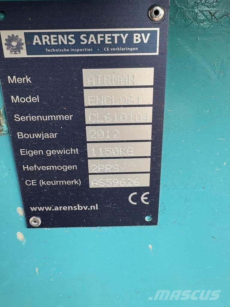 Airman Encl081 Muud tõstukid ja platvormid