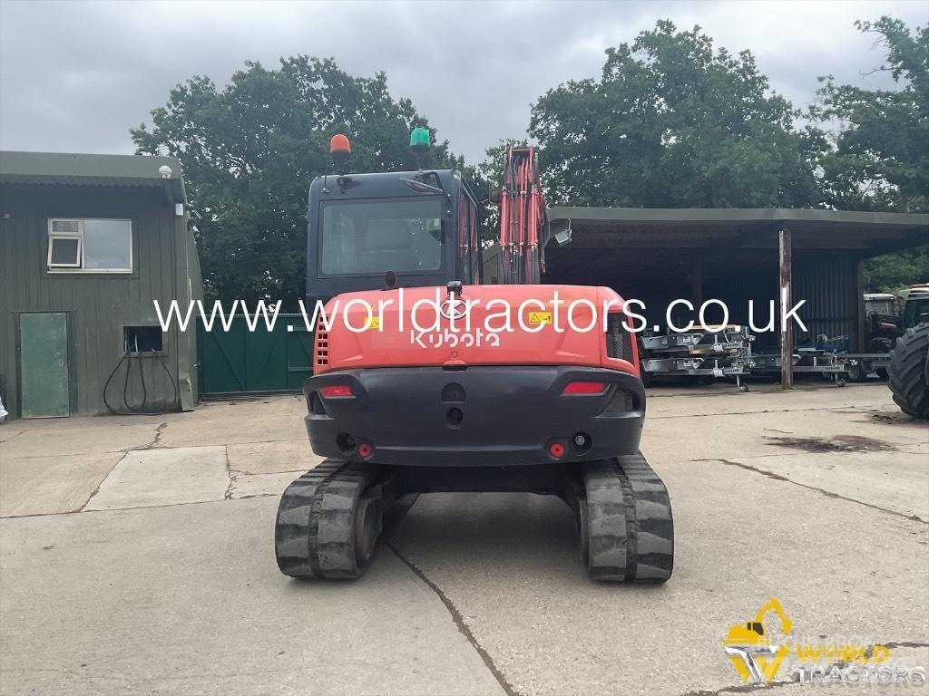 Kubota KX 080-4 Väikeekskavaatorid 7t-12t