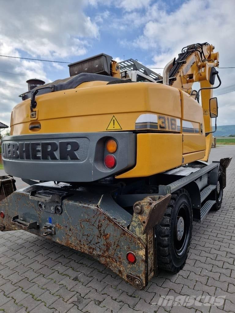 Liebherr 316 Ratasekskavaatorid