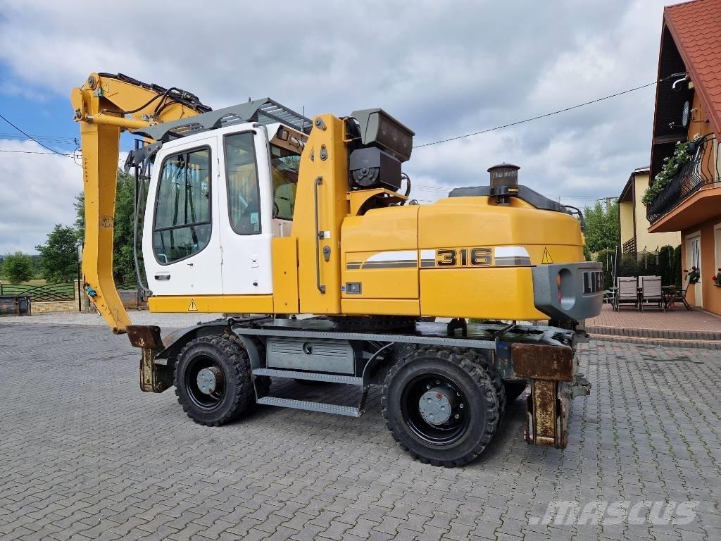 Liebherr 316 Ratasekskavaatorid