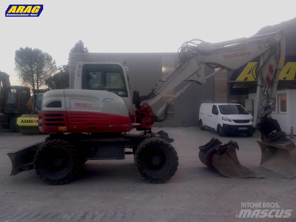 Takeuchi TB 295 W Ratasekskavaatorid