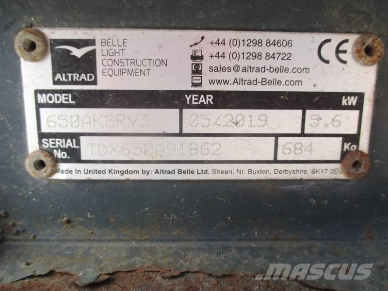 Altrad TDX650A Muud rullid