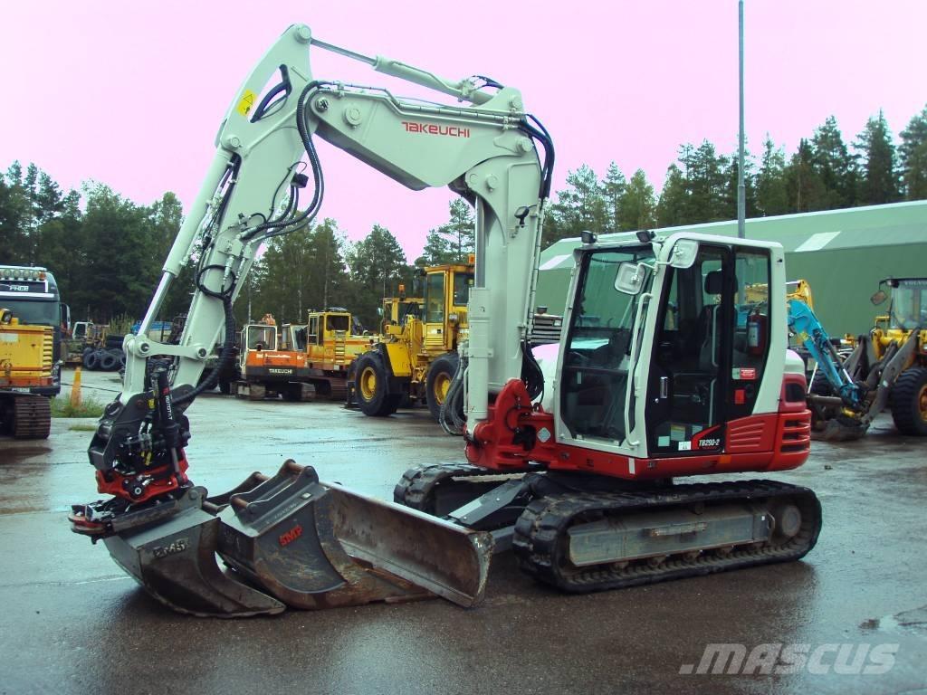 Takeuchi TB 290-2 Väikeekskavaatorid 7t-12t