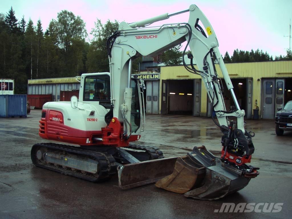 Takeuchi TB 290-2 Väikeekskavaatorid 7t-12t