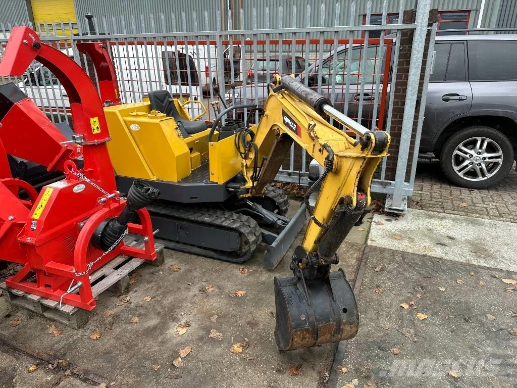Yanmar B 12-1 Miniekskavaatorid < 7 t
