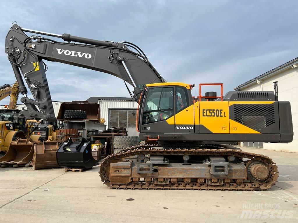 Volvo EC550EL Roomikekskavaatorid