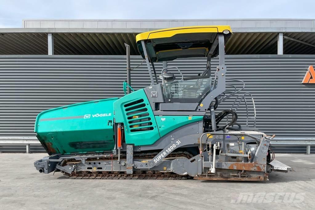 Vögele SUPER 1800-3I Asfaldilaoturid