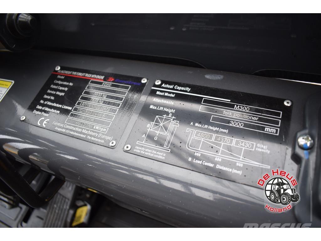 Eurotrac FD50 Kahveltõstukid - muud