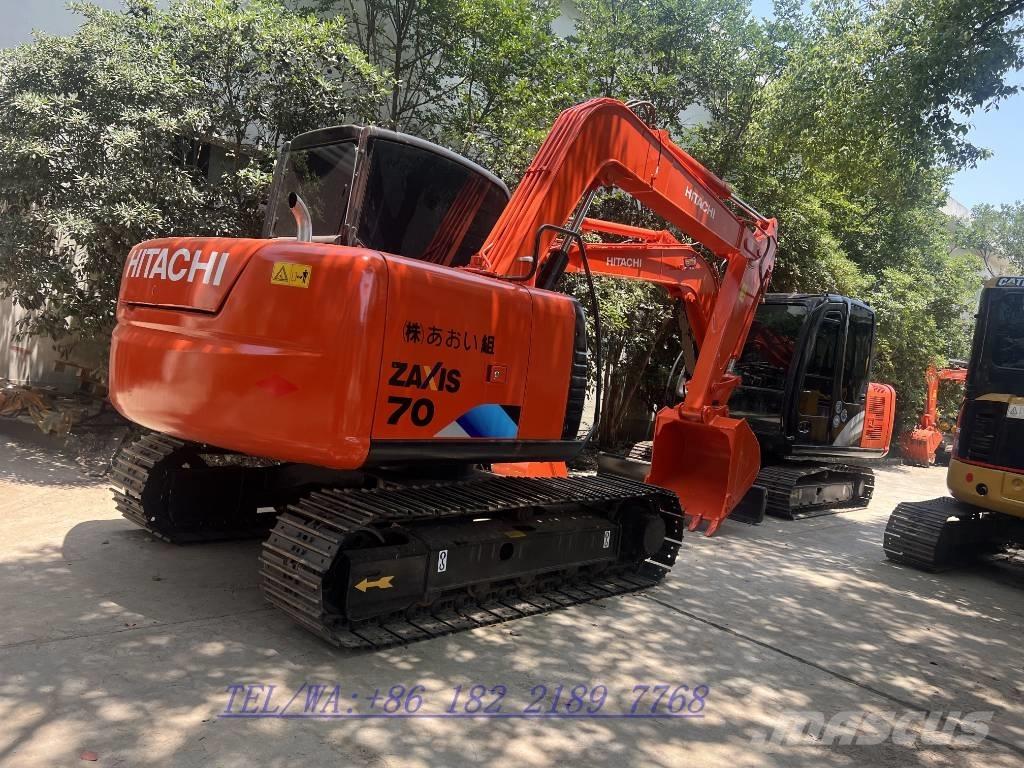 Hitachi ZX70 Väikeekskavaatorid 7t-12t