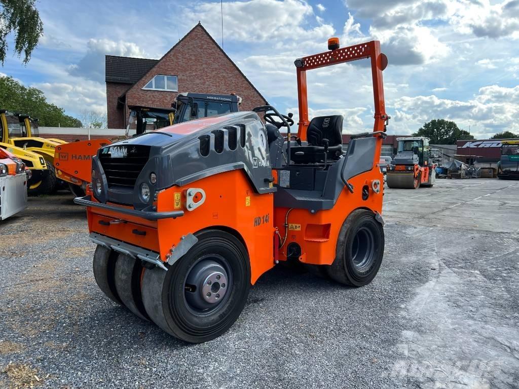 Hamm HD 14I TT Pneumorehvidega rullid