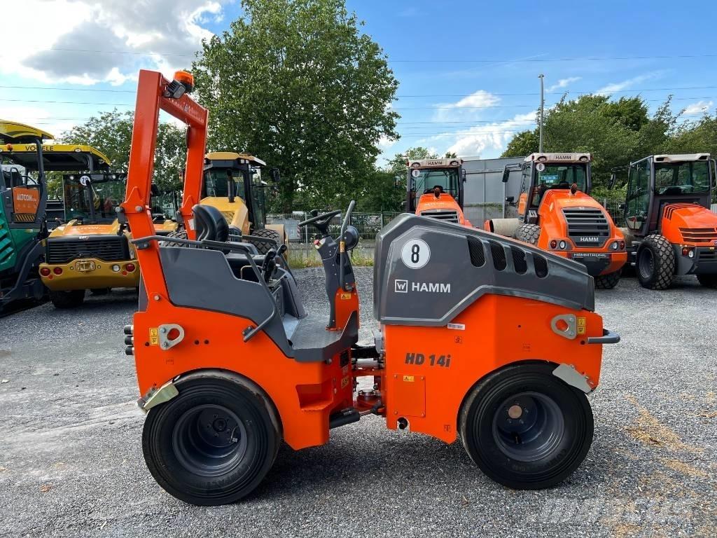 Hamm HD 14I TT Pneumorehvidega rullid