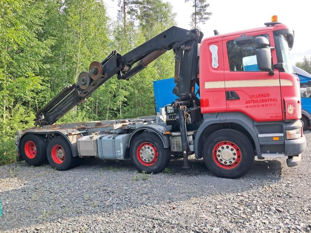 Scania R420 Kraanaga veokid