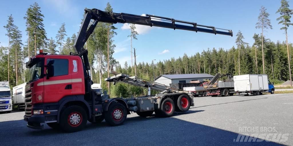 Scania R420 Kraanaga veokid