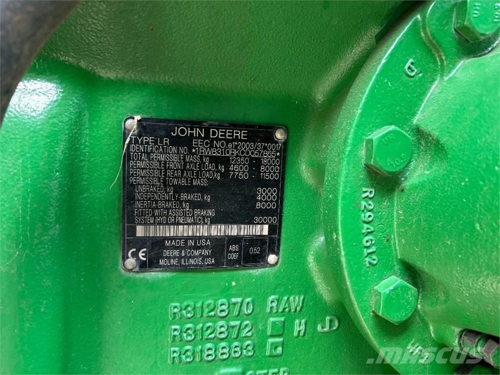 John Deere 8310R Traktorid