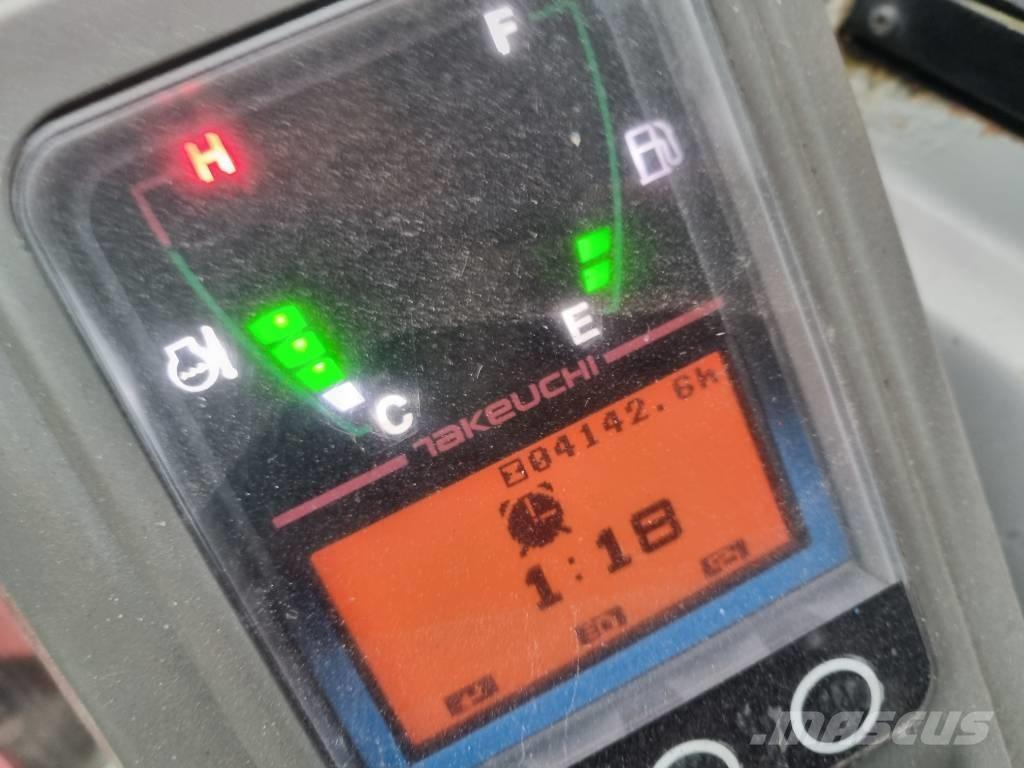 Takeuchi TB 216 Miniekskavaatorid < 7 t