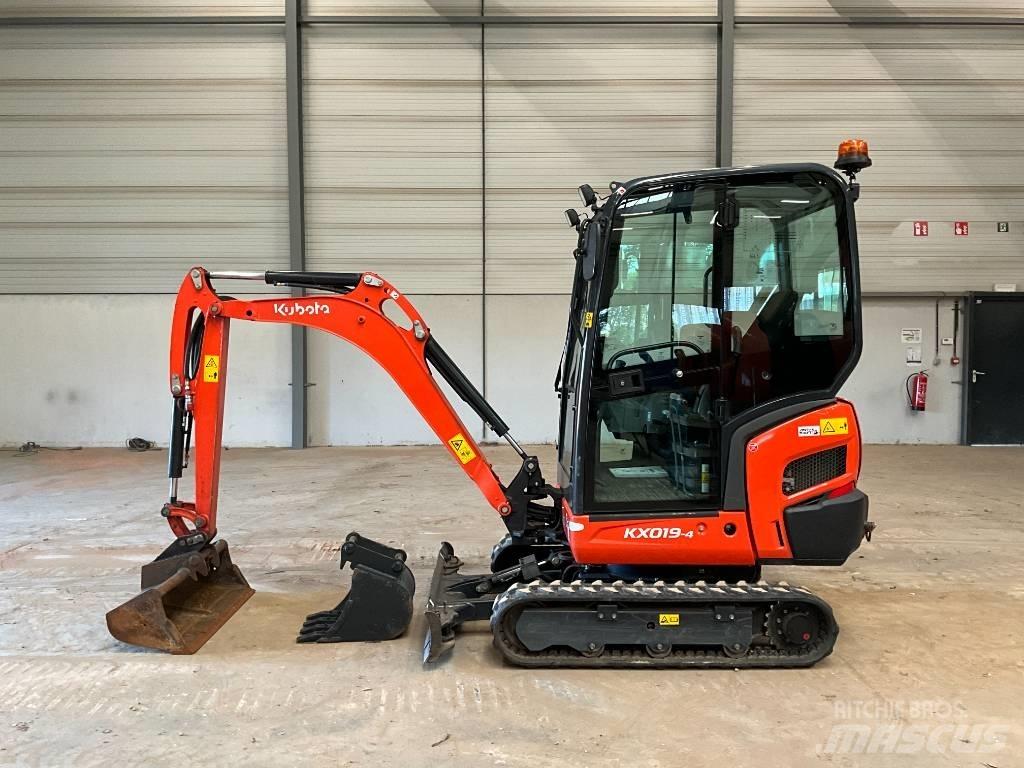 Kubota KX 019-4 Miniekskavaatorid < 7 t