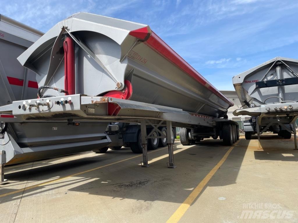 OSW 4 Axle Side Dump Kallur-haagised