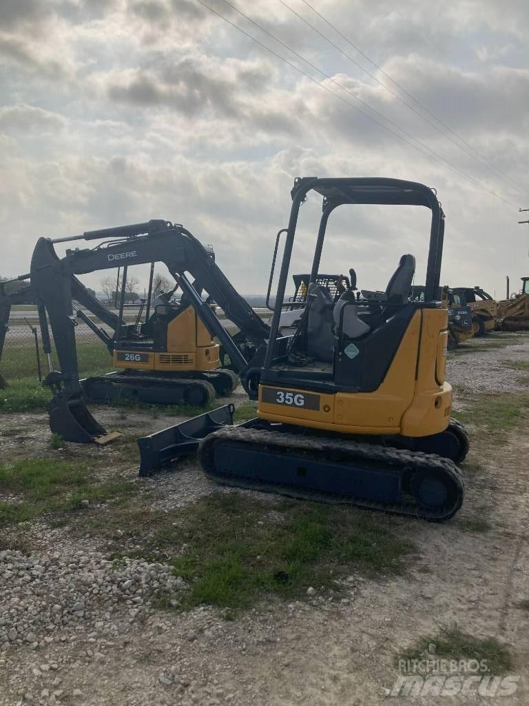 John Deere 35 G Roomikekskavaatorid
