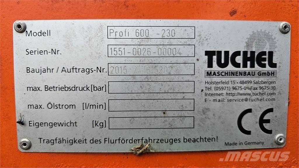 Tuchel Profi 230 Tänavapuhastusmasinad