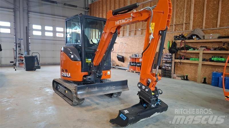Hitachi ZX 26 U-6 Miniekskavaatorid < 7 t