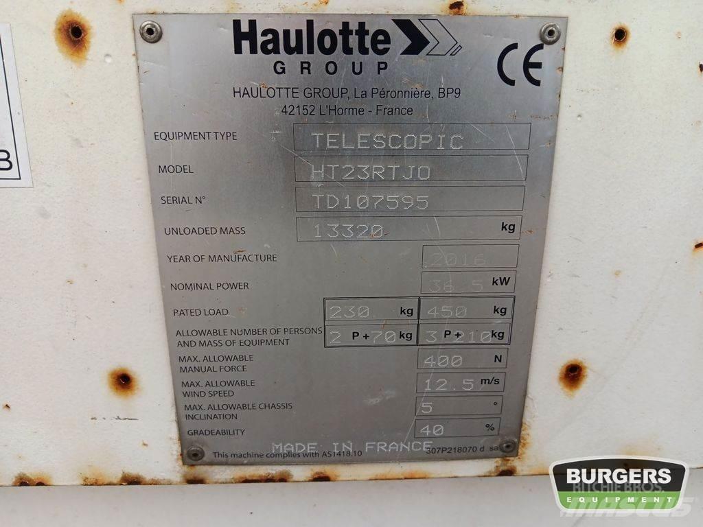 Haulotte HT23RTJO Teleskoop poomtõstukid