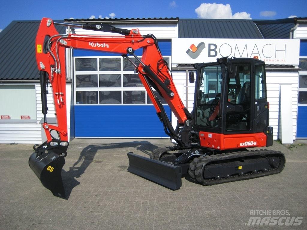 Kubota KX060-5 VA Väikeekskavaatorid 7t-12t