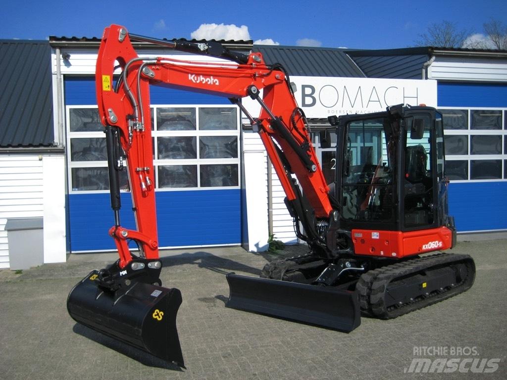 Kubota KX060-5 VA Väikeekskavaatorid 7t-12t