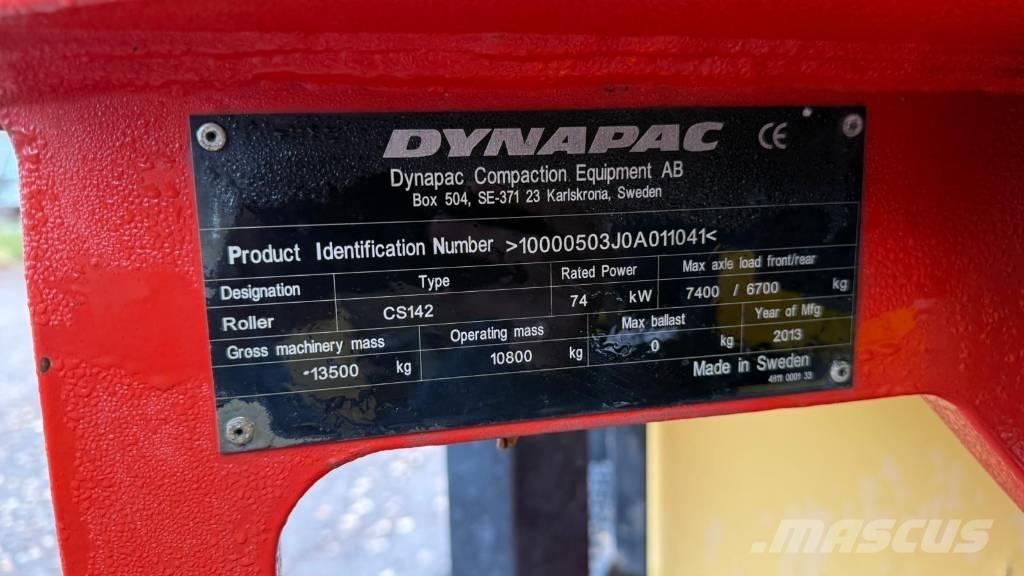 Dynapac CS 142 Tandemrullid