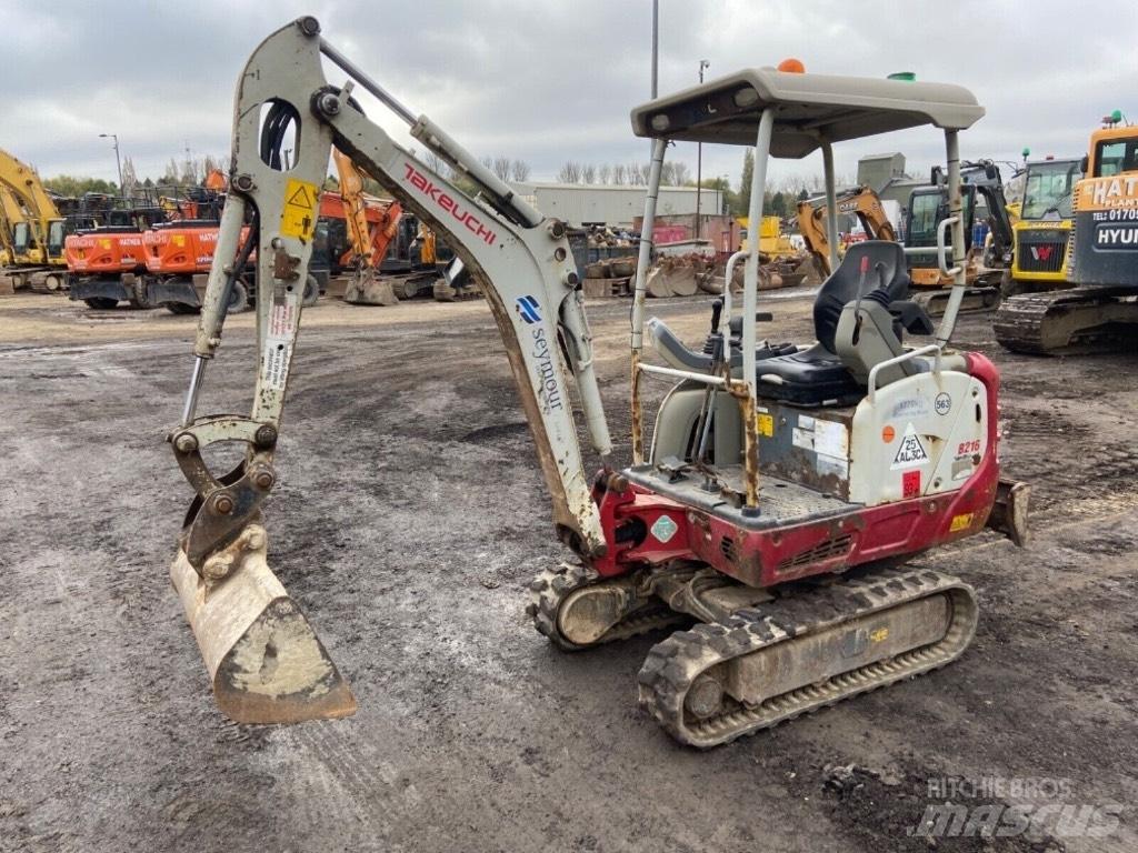 Takeuchi TB 216 Miniekskavaatorid < 7 t