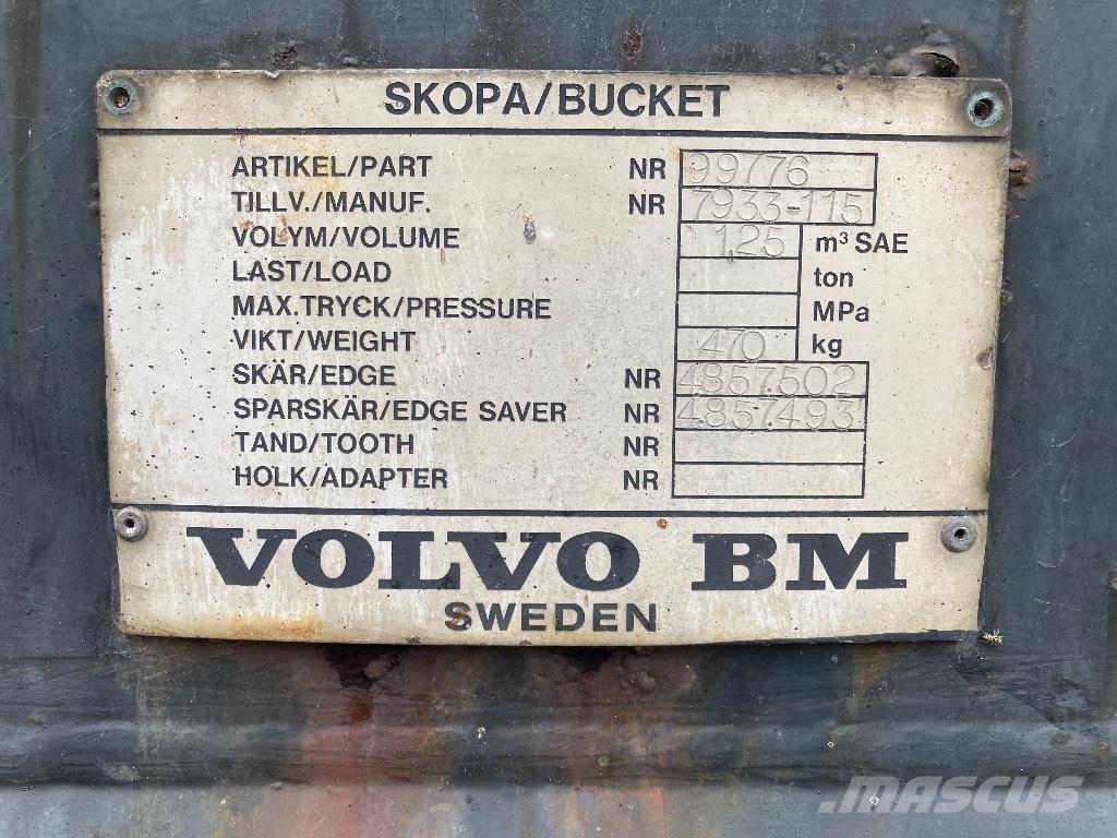 Volvo BM Skovl Rataslaadurid