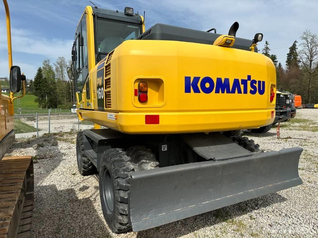 Komatsu PW 160-8 Ratasekskavaatorid