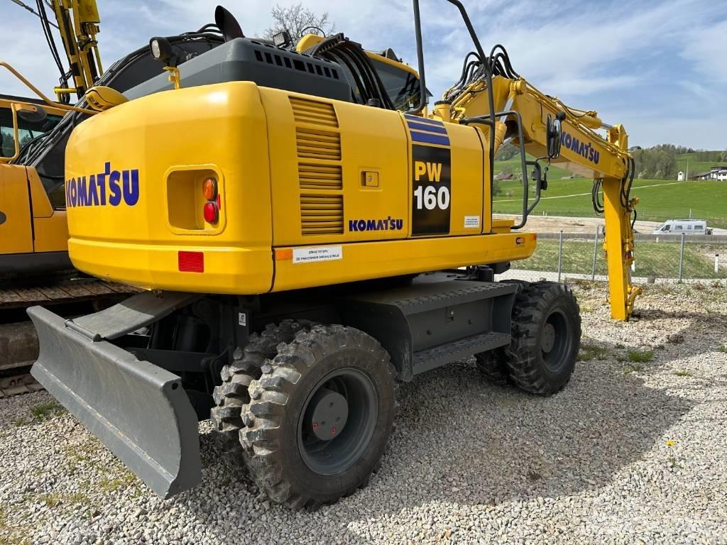 Komatsu PW 160-8 Ratasekskavaatorid