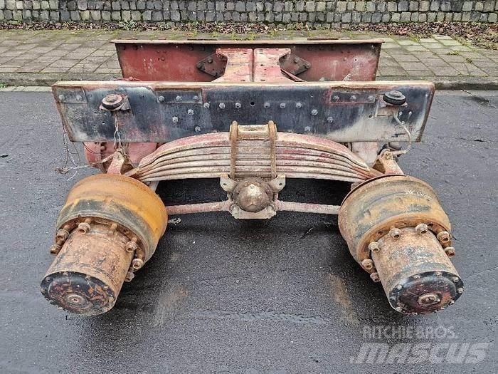  Axles Tandem axle Muud osad