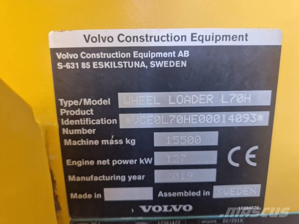 Volvo L 70 H Rataslaadurid