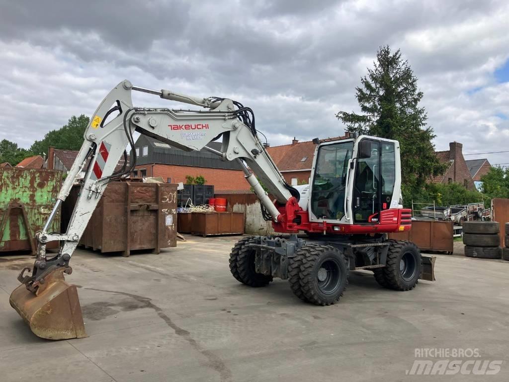 Takeuchi TB 295 W Ratasekskavaatorid