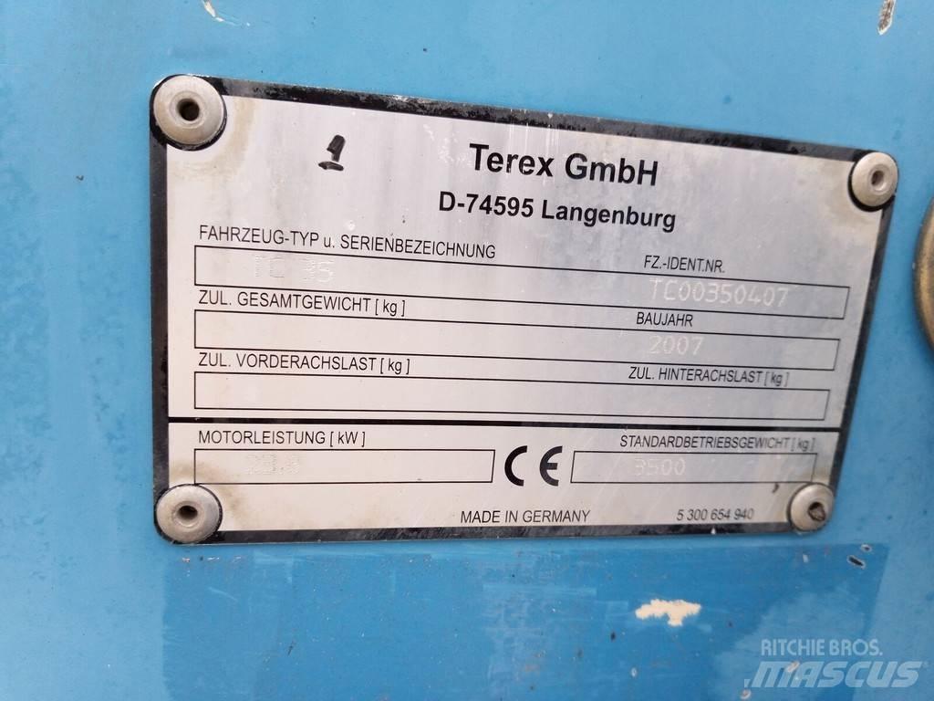 Terex TC35 Miniekskavaatorid < 7 t