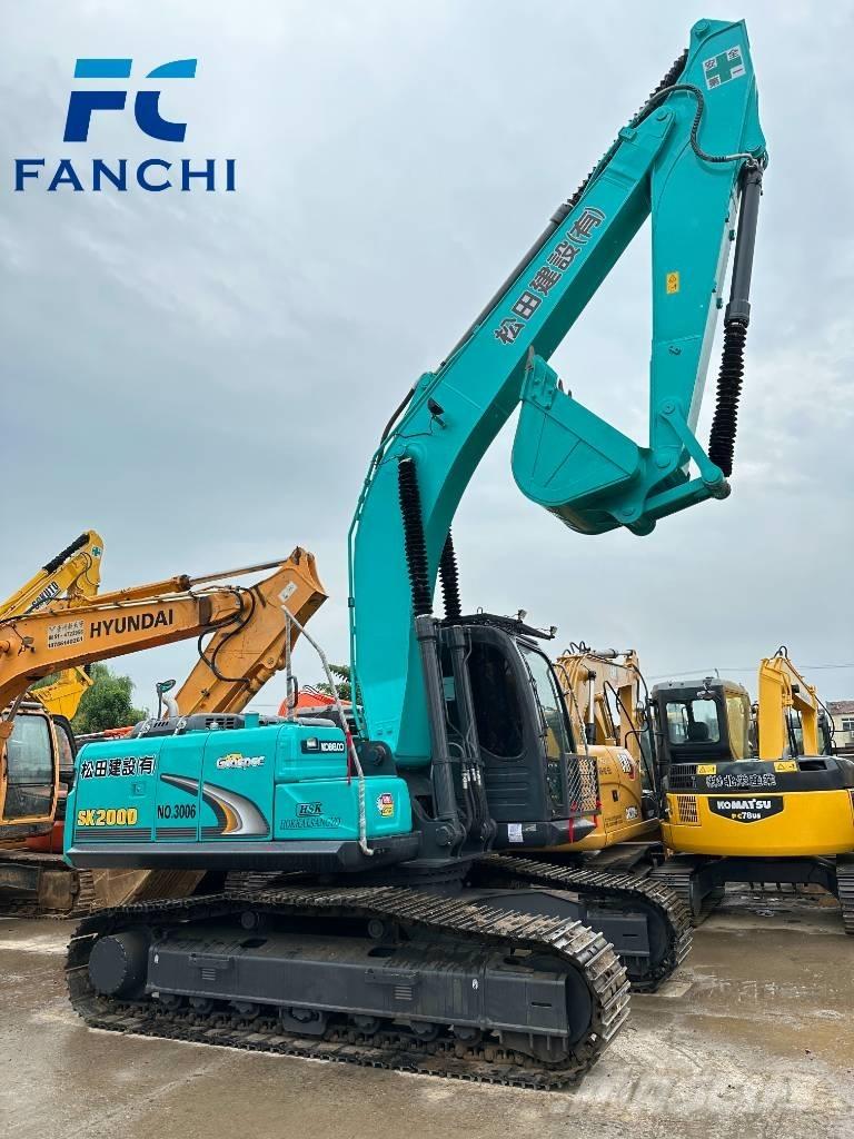 Kobelco SK 200-8 Roomikekskavaatorid