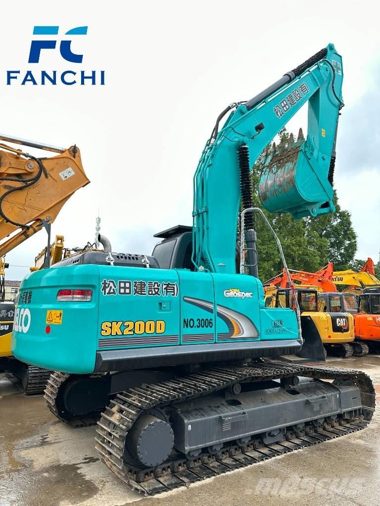 Kobelco SK 200-8 Roomikekskavaatorid