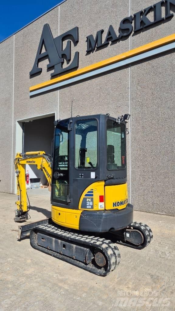 Komatsu PC 26 MR-3 Miniekskavaatorid < 7 t