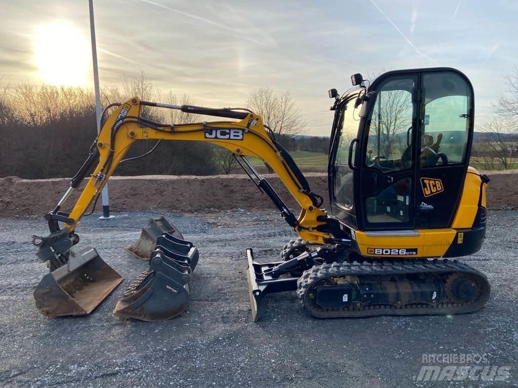 JCB 8026CTS Roomikekskavaatorid