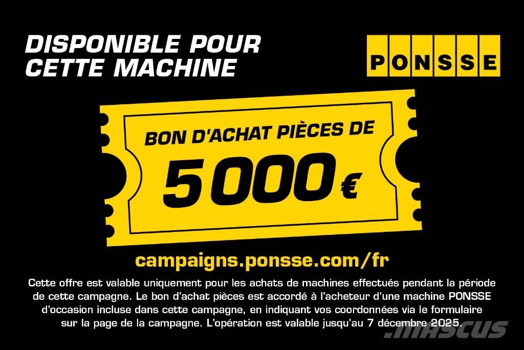 Ponsse Ergo 8W Harvesterid