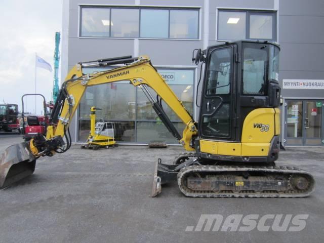 Yanmar Vio 33-6 Miniekskavaatorid < 7 t
