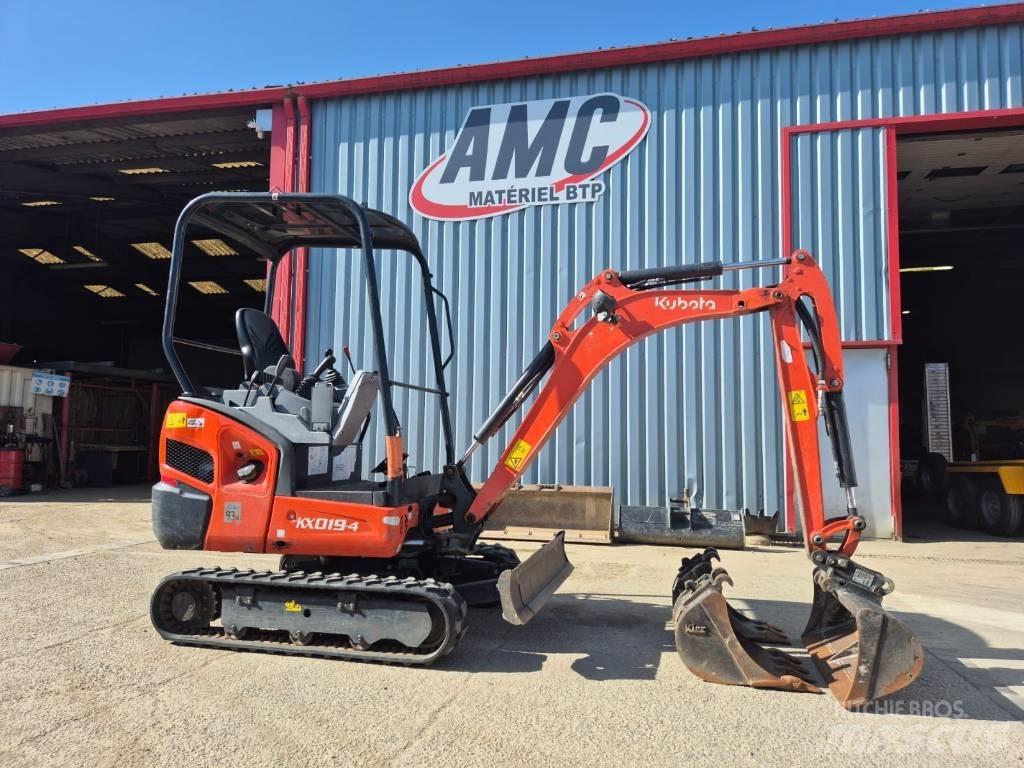 Kubota KX 019-4 Miniekskavaatorid < 7 t